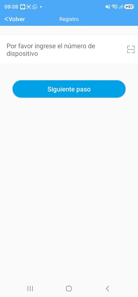 Paso 2 ingresar IMEI en App DAGPS