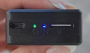 Luces LED de antena de chip y antena satelital en GPS GeoVigilante